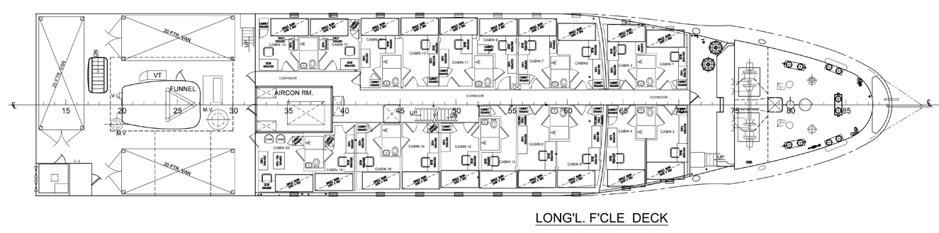 Northern Endeavour Long F'cle Plans